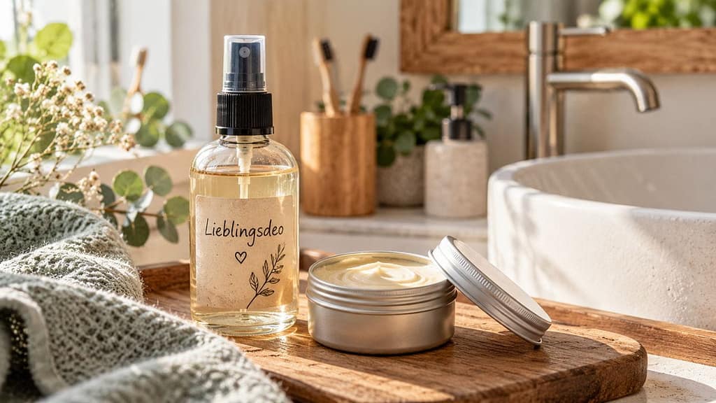 deo selbst machen deospray und deocreme (KI-generiertes Bild)