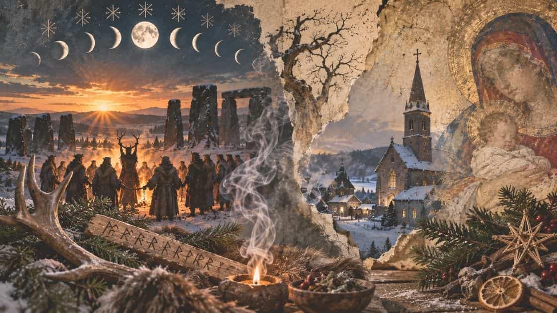 Was sind die Rauhnächte? Ursprung, Bedeutung und alte Traditionen (KI-generiertes Bild)
